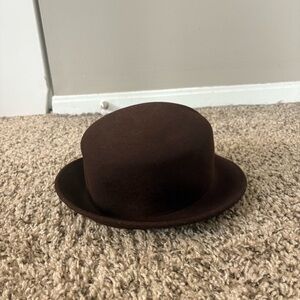 VTG Charter Club Brown Hat 100% Wool